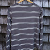 Stacy Top - Taupe Multi Stripe
