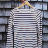 Stacy Top - Cream Stripe