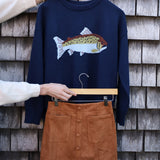 Trout Graphic Sweater