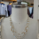Crystal Layered Necklace