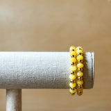 Callie Bracelet - Marbled Yellow