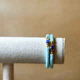 Callie Bracelet - Teal/Fish