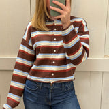Mackenzie Striped Cardigan
