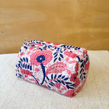 The Hallie Makeup Bag-Newport