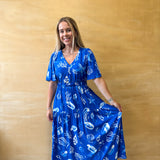 Gone Fishing Midi Dress