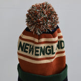 New England Beanie - Green/Black