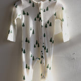 Christmas Tree Zipper Footie
