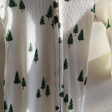 Christmas Tree Zipper Footie