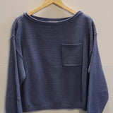 Oversized Wide Neck Sweater