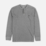 Seabed Waffle Henley - Grey