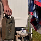 Waxed Dopp Kit